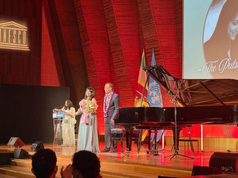 Participation à un Récital de Piano Spécial pour le 75e Anniversaire de l'Adhésion du Sri Lanka à l'UNESCO